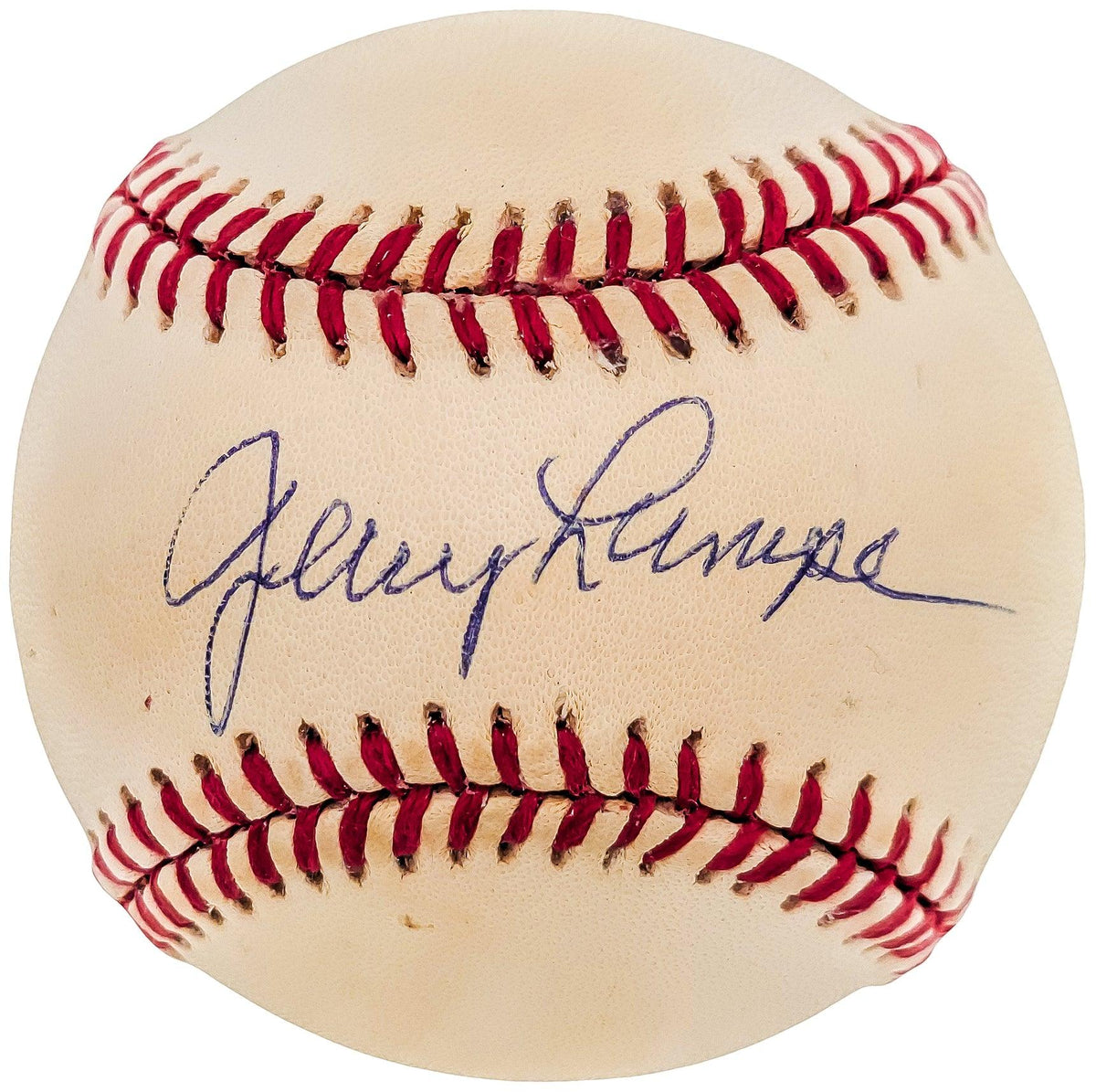 Jerry Lumpe Autographed Official AL Baseball New York Yankees Beckett BAS #BE16581