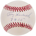 Tom Henrich Autographed Official AL Baseball New York Yankees Beckett BAS #BE16623