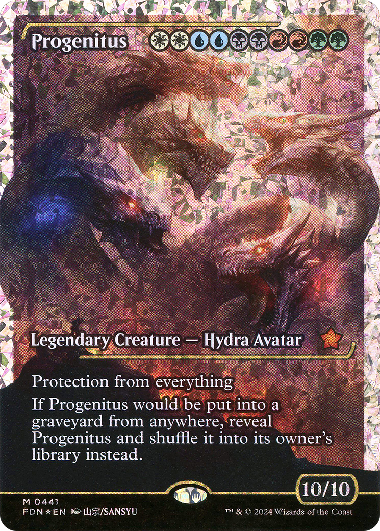 Progenitus (FDN-441) - Foundations: (Showcase) Foil (Near Mint)