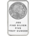 5 oz SilverTowne Buffalo Silver Bar