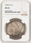 1878-CC Morgan Dollar NGC MS65 (507627001)