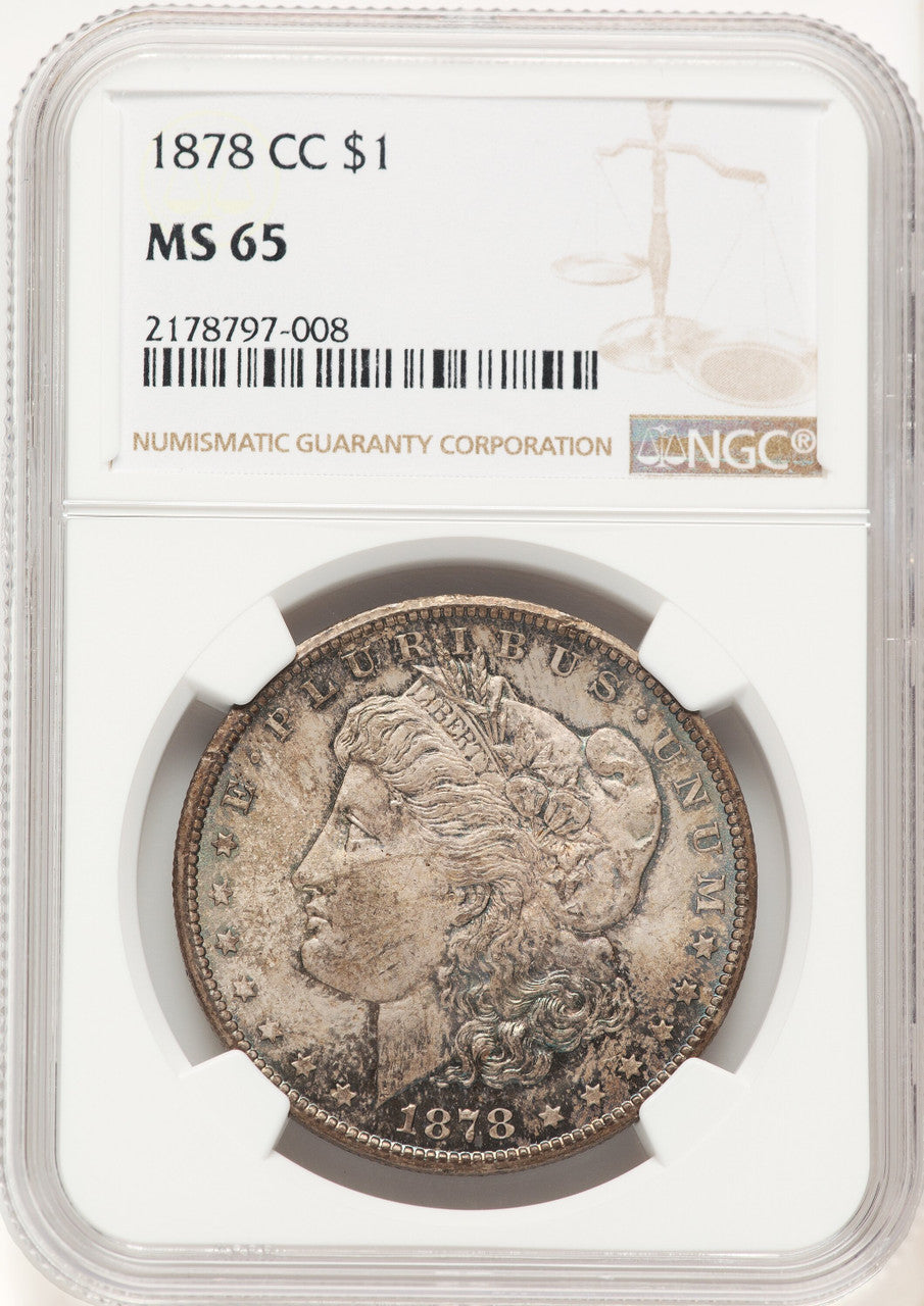 1878-CC Morgan Dollar NGC MS65 (507627001)