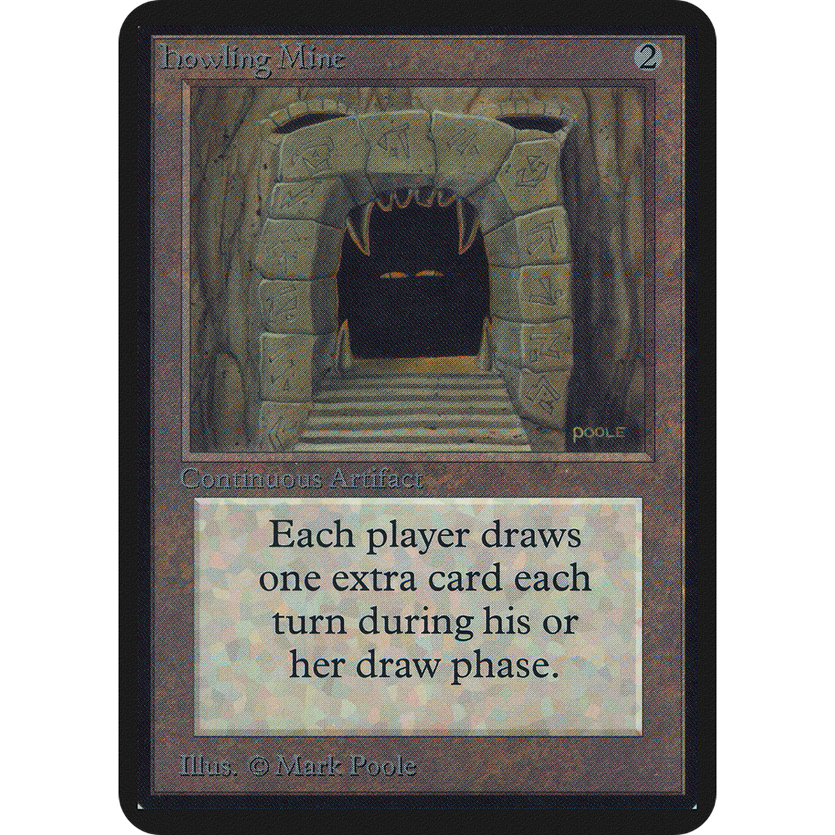 Howling Mine [Limited Edition Alpha] (Near Mint)