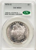 1878-CC Morgan Dollar CACG MS64