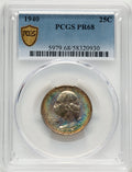 1940 25C Proof Washington Quarter PCGS PR68