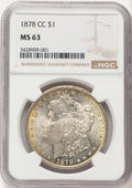 1878-CC Morgan Dollar NGC MS63