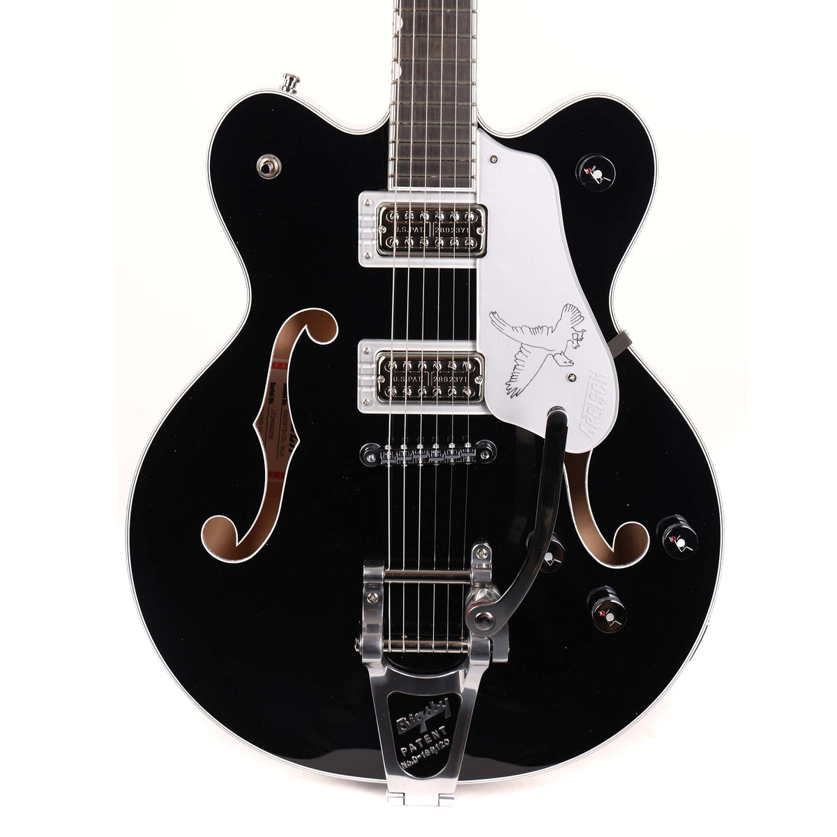 Gretsch G6636TSL Players Edition Silver Falcon Center Block Double-Cut with Bigsby Black