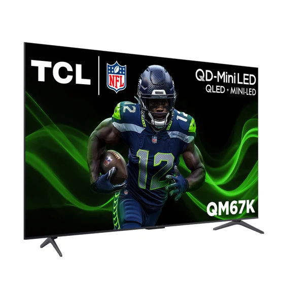 TCL 65" QM6K Pro Series QD-Mini LED 4K Smart TV (65QM67K)