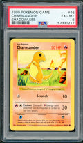 PSA (EX-MT 6) Charmander #46 - Pokemon Game (Shadowless Base Set) (#57330217)