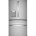 GE Profile 36-inch, 27.6 Cu. Ft. French 4-Door Refrigerator with Door In Door PVD28BYNFS