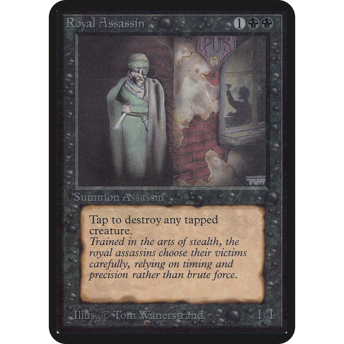 Royal Assassin [Limited Edition Alpha] (Heavily Played)