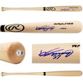 Vladimir Guerrero Sr. Autographed Blonde Rawlings Pro Bat Montreal Expos Beckett BAS Stock #203453