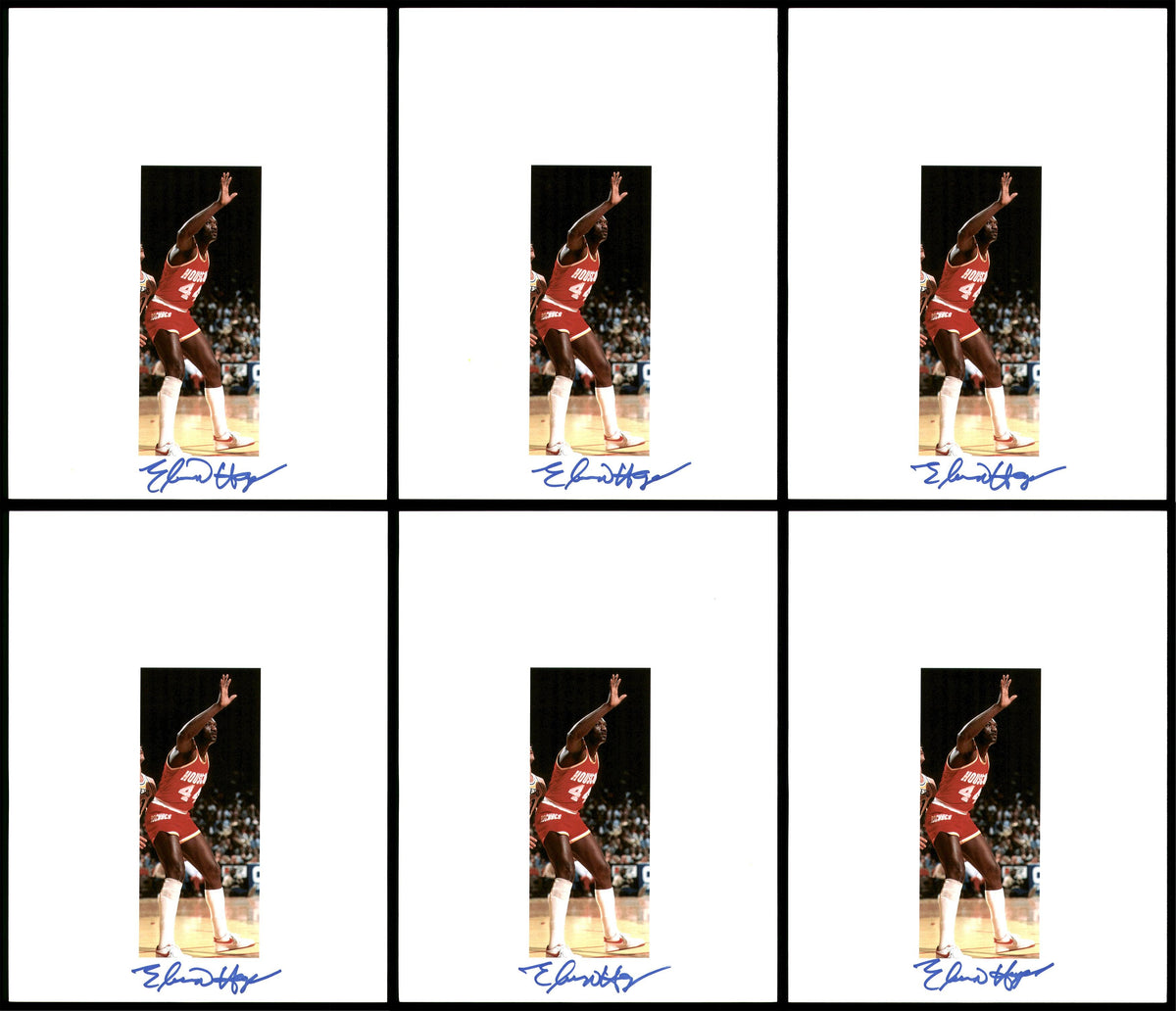 Elvin Hayes Autographed 8.5x11 Photo 12 Count Lot Houston Rockets SKU #194021