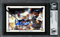 Ichiro Suzuki Autographed 2002 Fleer Premium Card #71 Seattle Mariners Beckett BAS Stock #194215