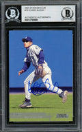 Ichiro Suzuki Autographed 2003 Topps Stadium Club Card #70 Seattle Mariners Beckett BAS Stock #194260