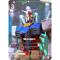 Gundam (LR+) (ST01-001) [Edition Beta] Holofoil (Damaged)