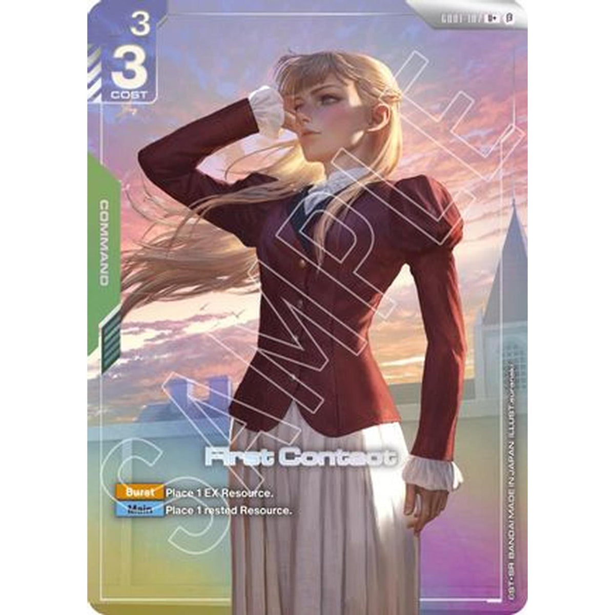 First Contact (U+) (GD01-107) [Edition Beta] (Near Mint)