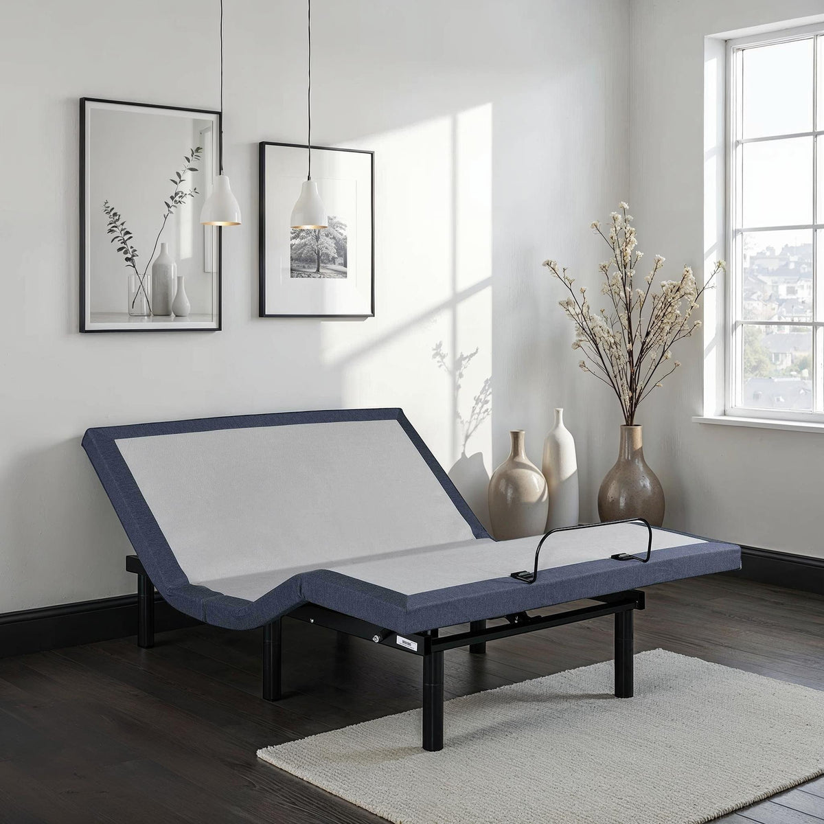 Full Adjustable Bed Base with Head and Foot Position Adjustments (Default)