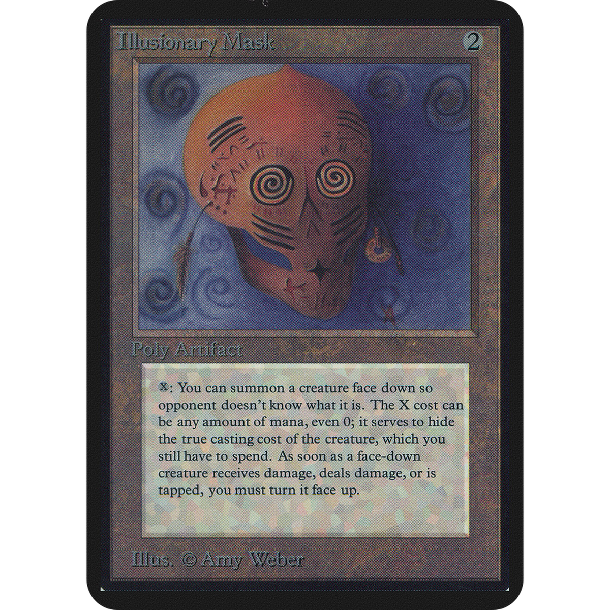 Illusionary Mask [Limited Edition Alpha] (Moderately Played)