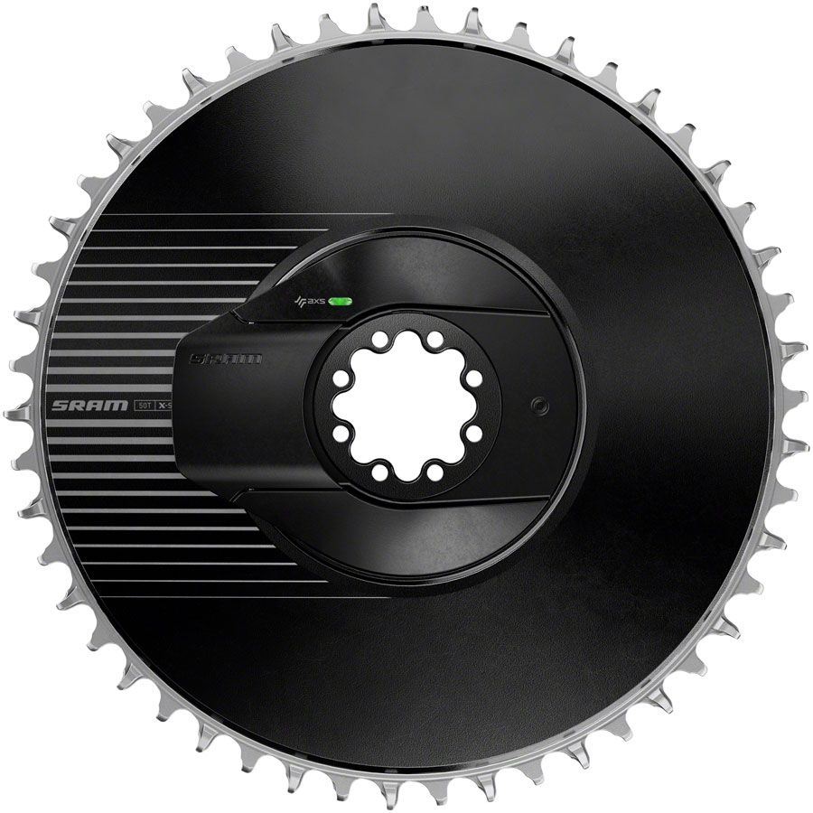 SRAM RED AXS Aero Power Meter Chainring Kit - 50t 12/13-Speed 8-Bolt Direct Mount BLK E1
