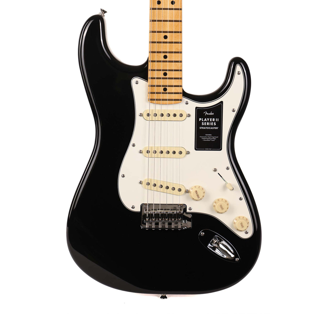 Fender Player II Stratocaster Black 2024