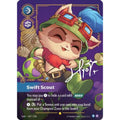 Teemo - Swift Scout (Signature) (307*/298) [Origins] Foil (Heavily Played)