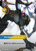 Viktor - Herald of the Arcane (Signature) (308*/298) - Origins Foil (Heavily Played)