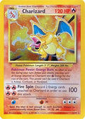 Charizard (Black Dot Error) 4 - Base Set Holofoil (Moderately Played)