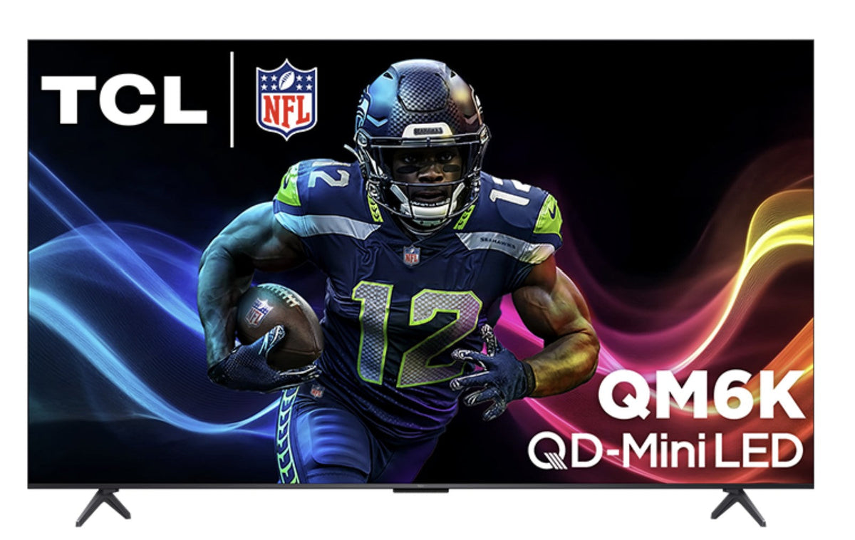 TCL 75" QM6K Series 4K UHD HDR QD-Mini LED Smart Google TV (75QM6K)