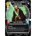 Qui-Gon Jinn - The Negotiations Will Be Short (Top 4) (66) (66) [Sector and Regional Promos: Season 1] (HP Foil)