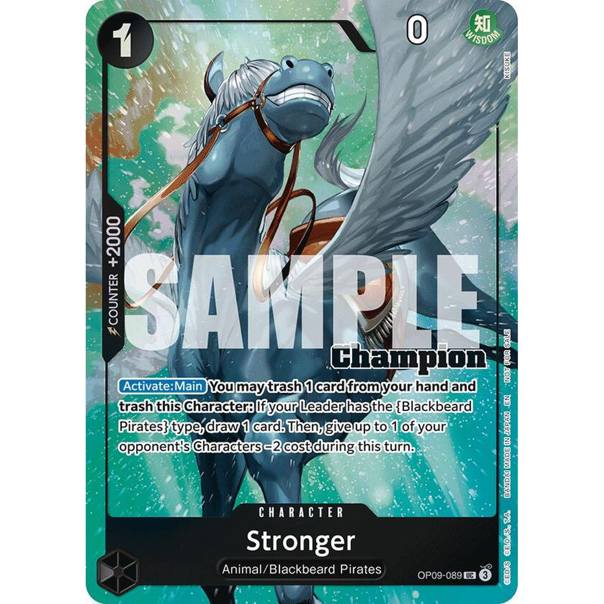 Stronger (CS 25-26 Winner Card Set 2) (OP09-089) [One Piece Promotion Cards]  Foil (NM/LP Foil)