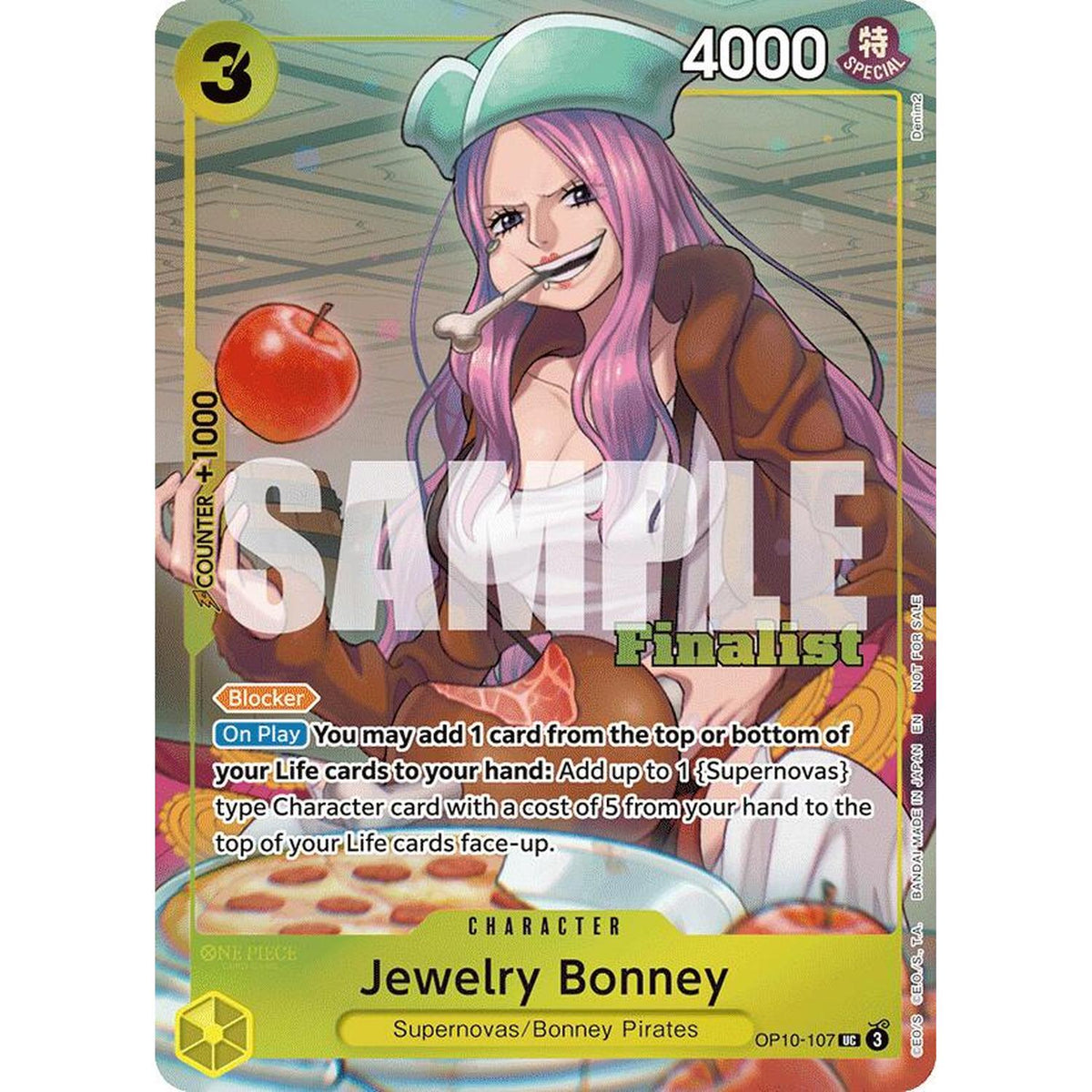 Jewelry Bonney (CS 25-26 Finalist Card Set 2) (OP10-107) [One Piece Promotion Cards]  Foil (NM/LP Foil)