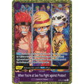 When You're at Sea You Fight against Pirates!! (2025 Pirates League Finals Textured Foil) (OP05-076) [One Piece Promotion Cards]  Foil (NM/LP Foil)