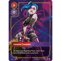 Jinx - Loose Cannon (Metal) (251/298) [Riftbound Organized Play Promotional Cards] Foil (Heavily Played)