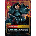 Darius - Hand of Noxus (Metal) (253/298) [Riftbound Organized Play Promotional Cards] Foil (Lightly Played)