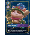 Teemo - Swift Scout (Metal) (263/298) [Riftbound Organized Play Promotional Cards] Foil (Damaged)
