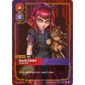 Annie - Dark Child (Metal) (017/024) [Riftbound Organized Play Promotional Cards] Foil (Lightly Played)