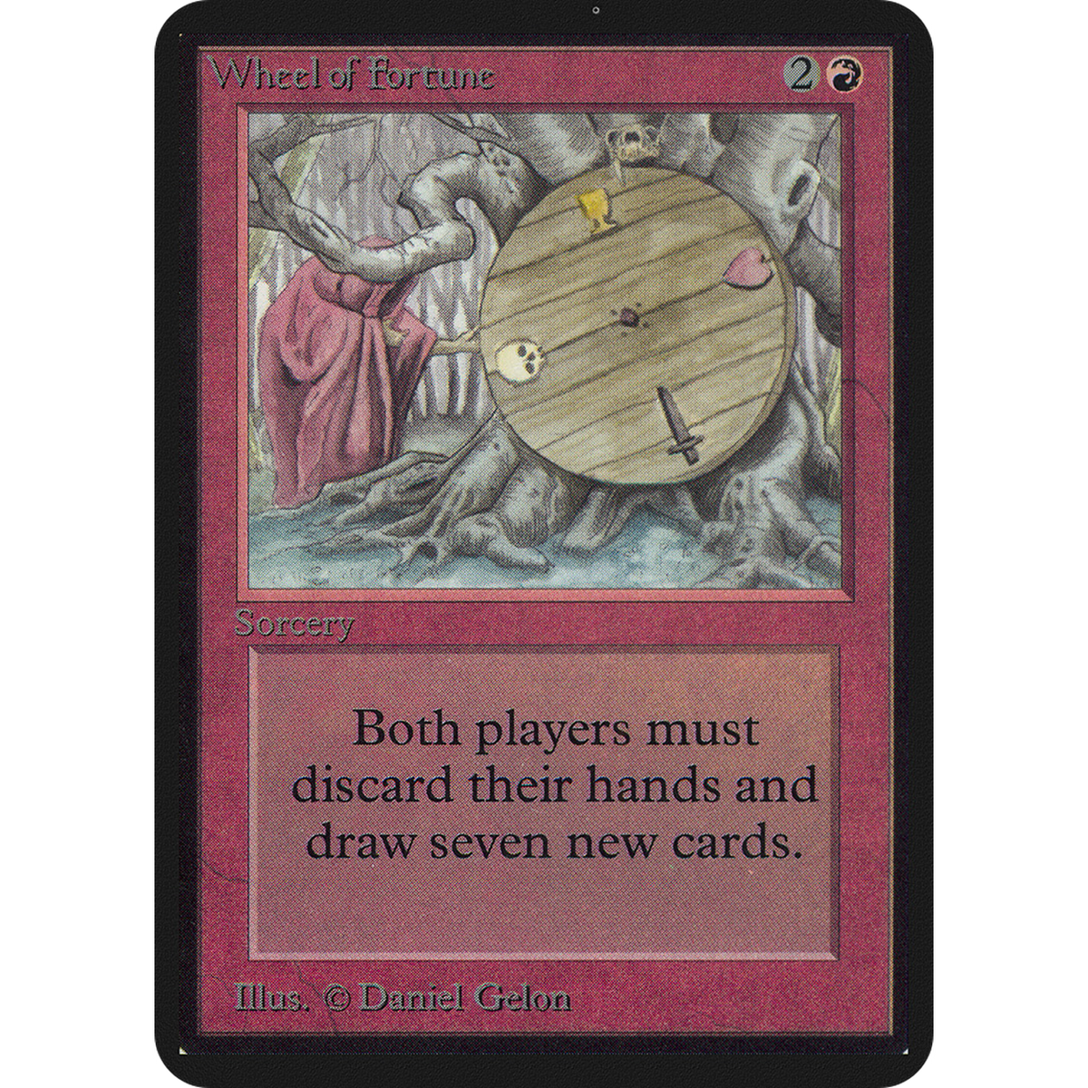 Wheel of Fortune [Limited Edition Alpha] (Heavily Played)