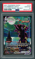 [PSA 10 - GEM MT] UMBREON VMAX #215 - Evolving Skies (2021)