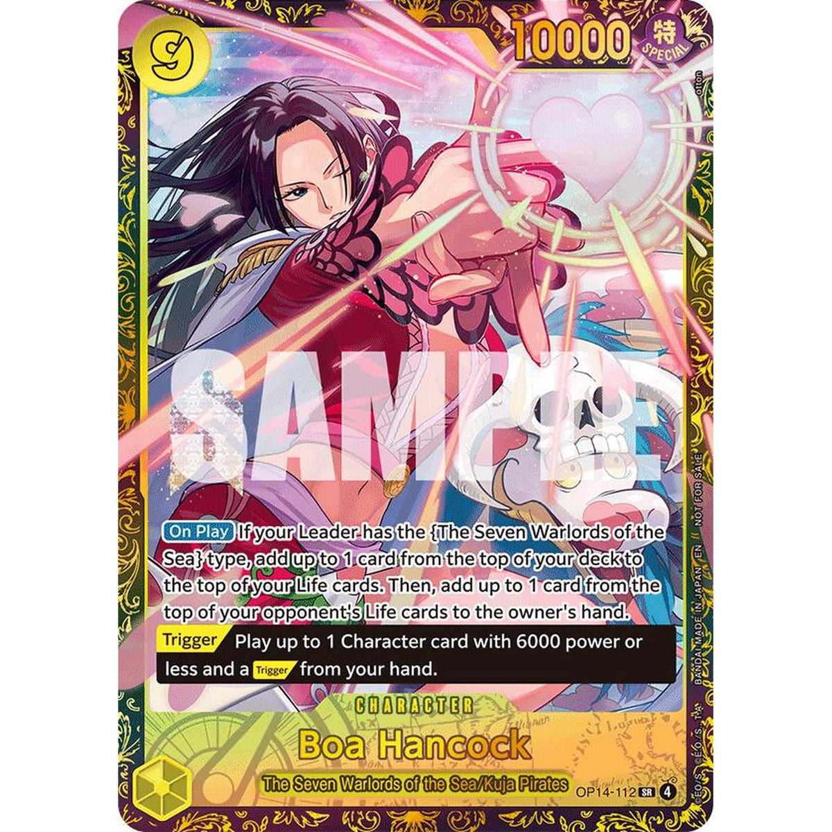Boa Hancock (CS 26-27 Regionals Season 1) (OP14-112) [One Piece Promotion Cards]  Foil (NM/LP Foil)