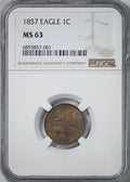 1857 Flying Eagle Cent 1C NGC MS63