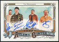 2025 Topps Allen & Ginter The Menzingers Quad Auto Blue Ink