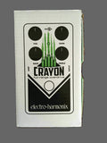 Electro-Harmonix Crayon Full-Range Overdrive Pedal - Transparent Tone, Versatile Gain
