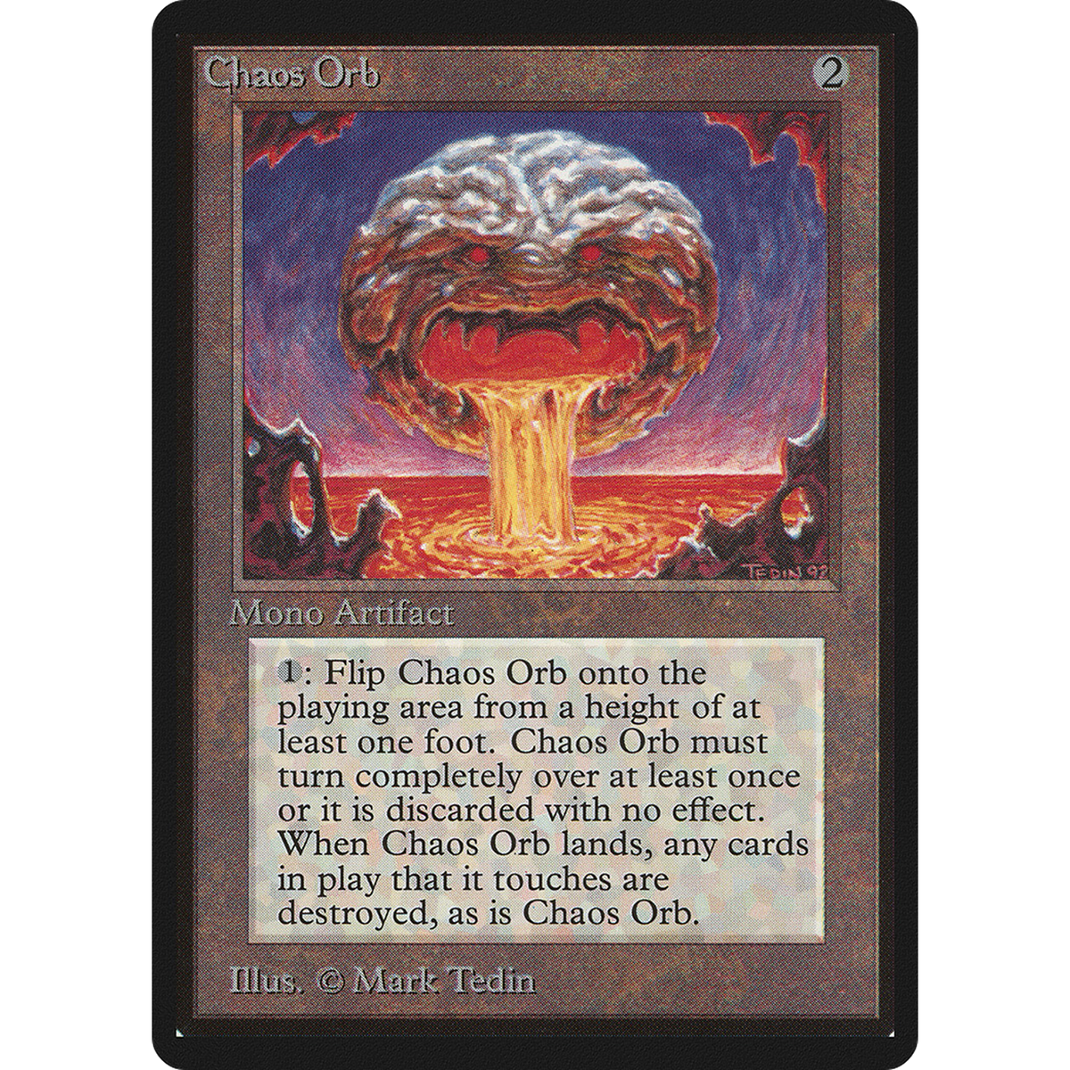 Chaos Orb [Limited Edition Beta] (Lightly Played)