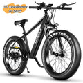 1000W Fat Tire Electric Bike for Adults - 26x4.0 Mountain E-Bike (Black)