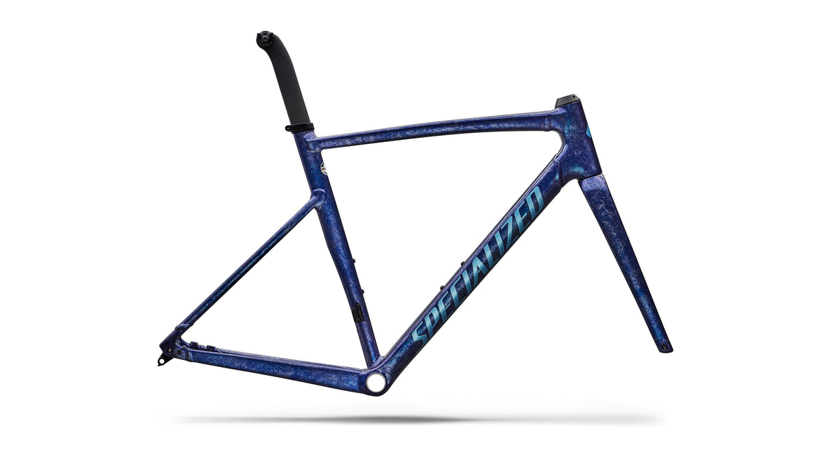 2026 Specialized Allez Sprint Frameset - D'Aluisio Smartweld Alloy (Smoke / Silver Dust Speckle / 54)