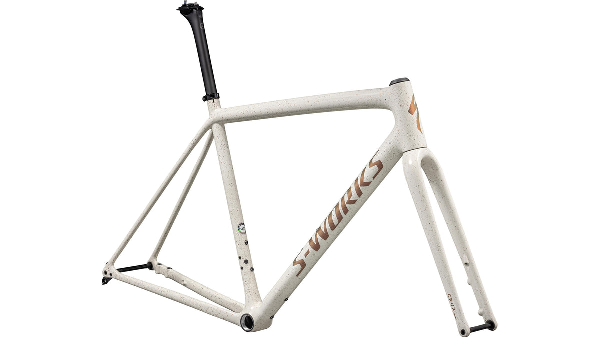 2024 Specialized S-Works Crux Frameset (Gloss Birch Red Gold Pearl Speckle / Red Gold / 56)
