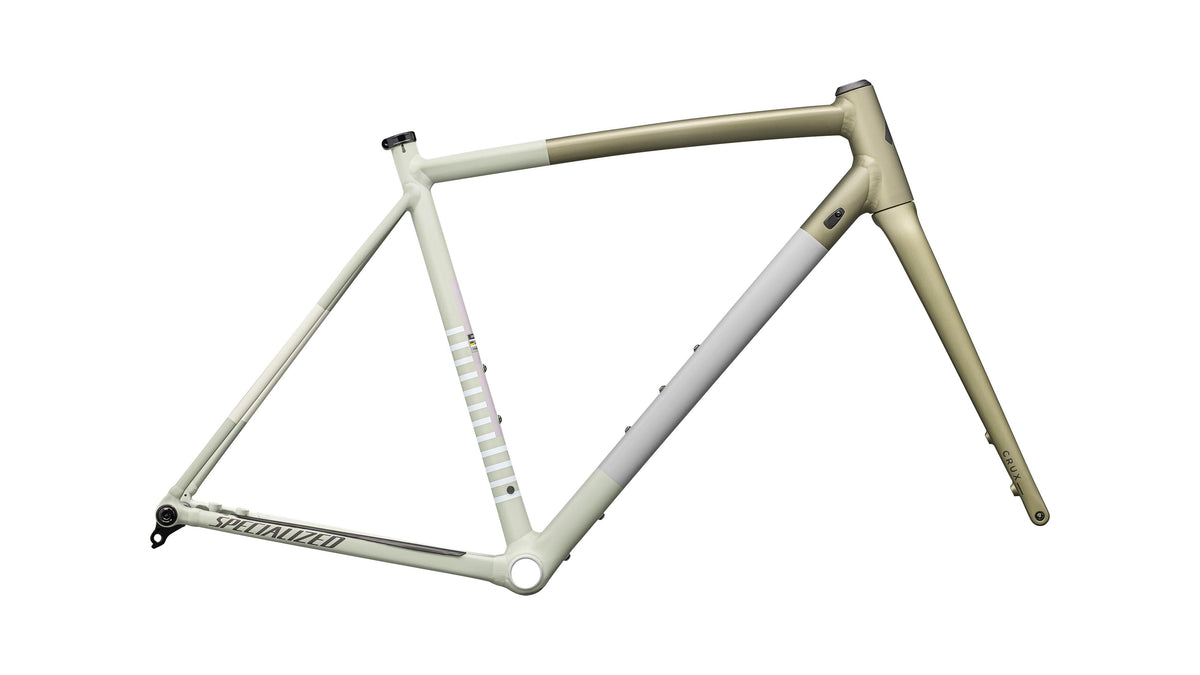 2025 Specialized Crux DSW Frameset - D'Aluisio Smartweld Alloy (Gloss Amber Glow / Vivid Pink / Metallic Midnight Shadow / Speckle / 52)