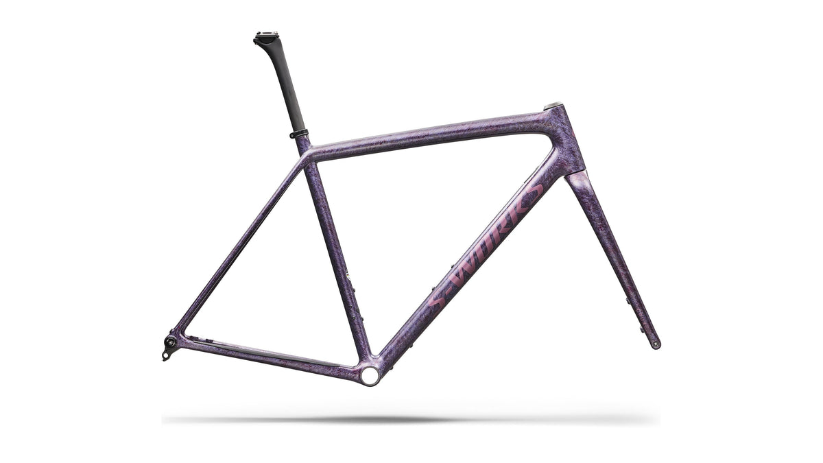 2026 Specialized S-Works Crux Frameset - FACT 12r Carbon (Nebula Metallic / Quartz Metallic / 61)