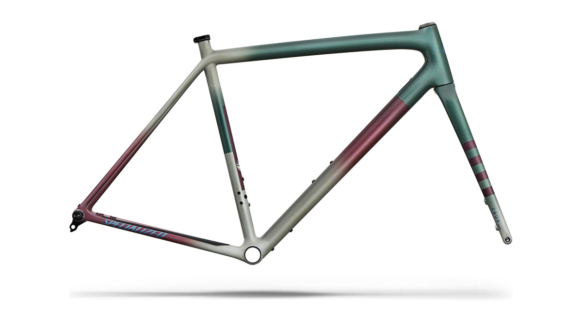 2026 Specialized Crux Frameset - FACT 10r Carbon (Dolomite / Fjord Metallic / Quartz Metallic / Glacial Metallic / 56)